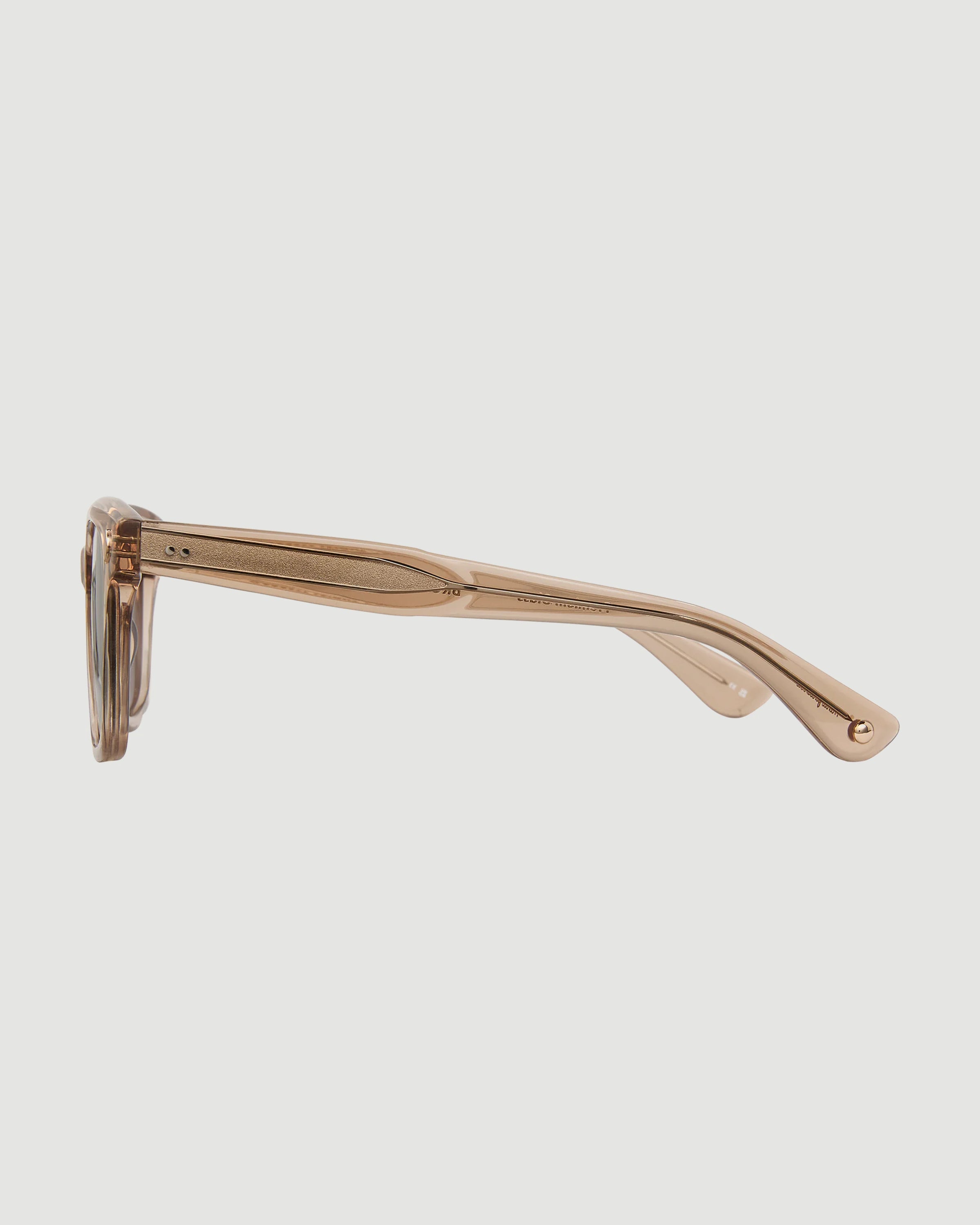 Garrett Leight Broadway Sun Brew/Semi-Flat Pure Eyewear