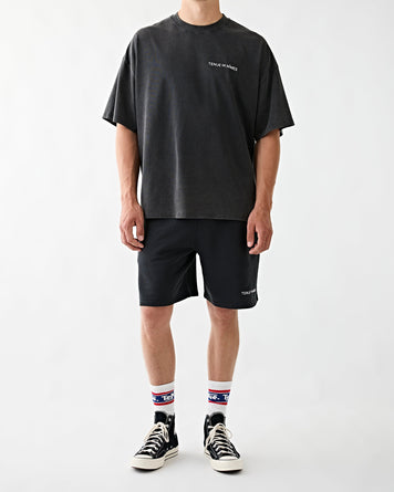 Tenue de Nîmes Matty Sweatshorts Vintage Black Shorts Men