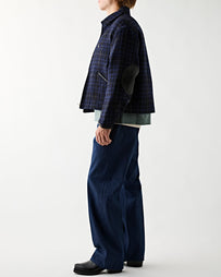 Visvim Blackhawk Blouson Navy JKT Short Men