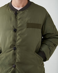 Visvim Corps Down Jacket Green JKT Short Men