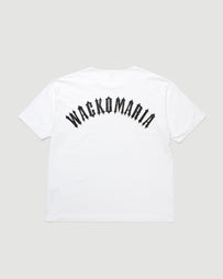 Wacko Maria Washed Heavy Weight T-Shirt (Type-1) White T-shirt S/S Men