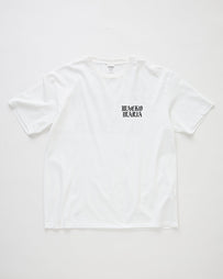 Wacko Maria Washed Heavy Weight Crew Neck T-Shirt (Type-4) White T-shirt S/S Men