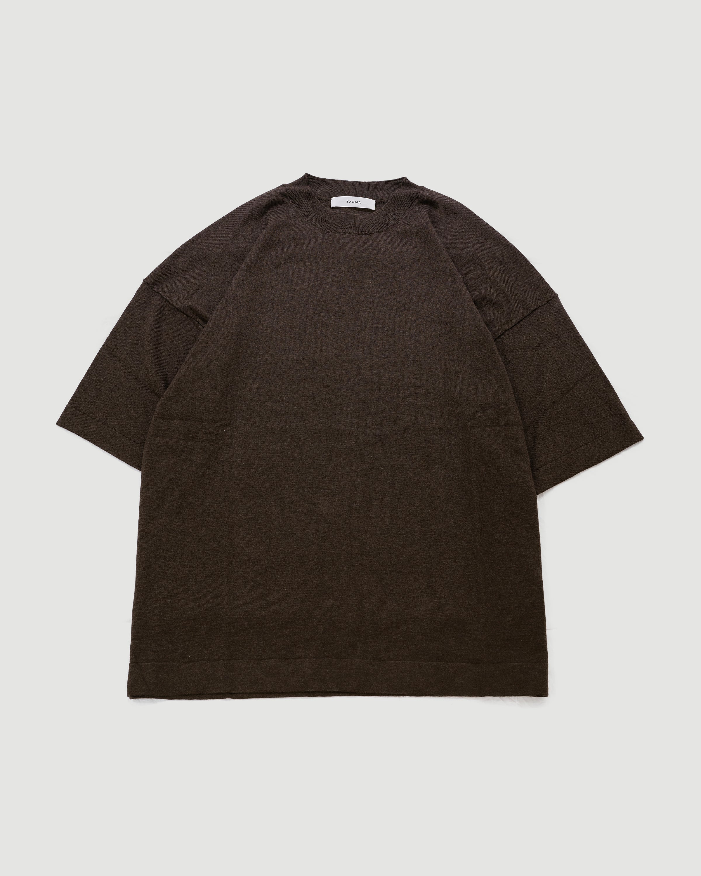 Yacaia T-Shirt Dark Brown T-shirt S/S Men