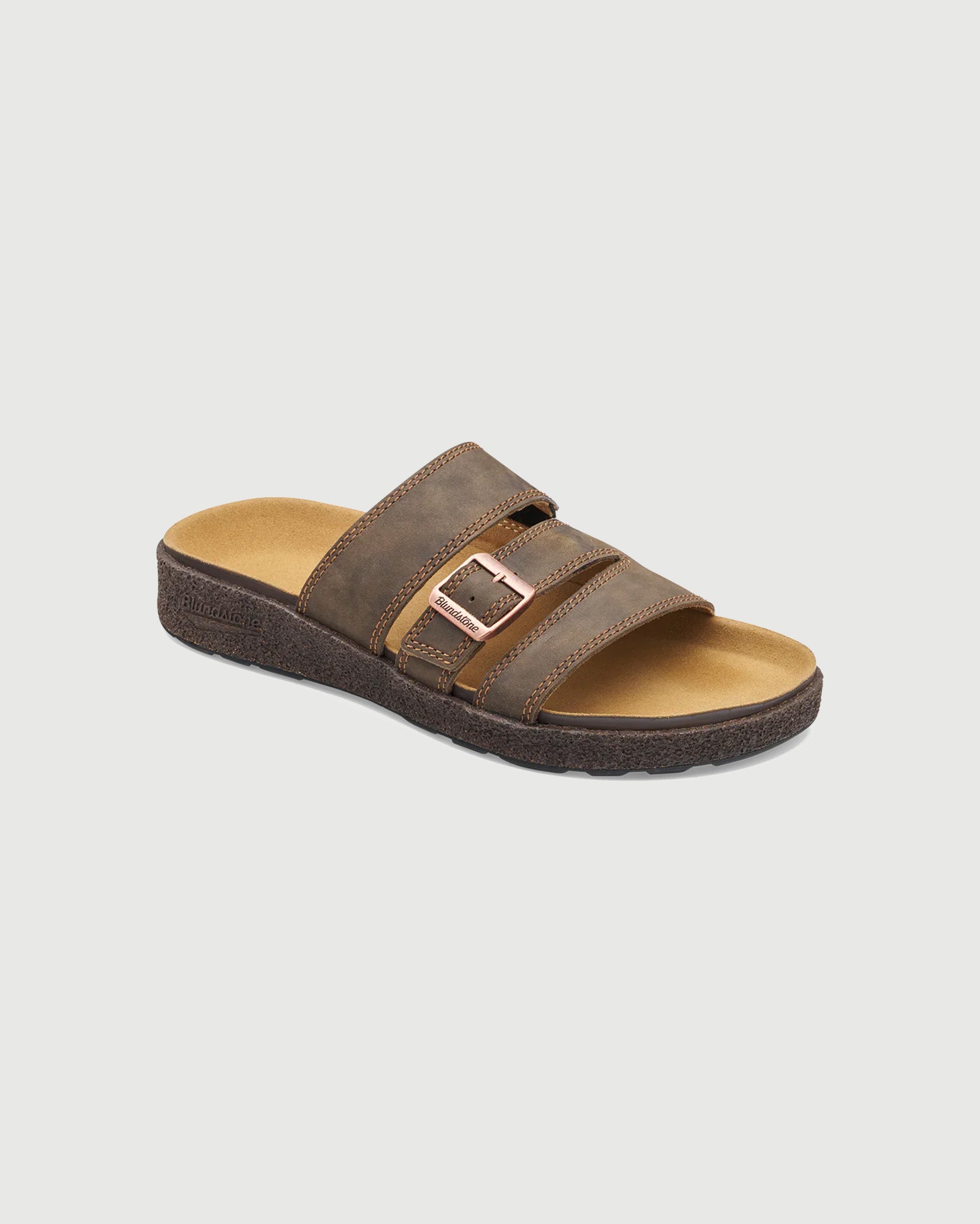 Blundstone Aerocork Suede Sandal Rustic Brown Shoes Leather Unisex