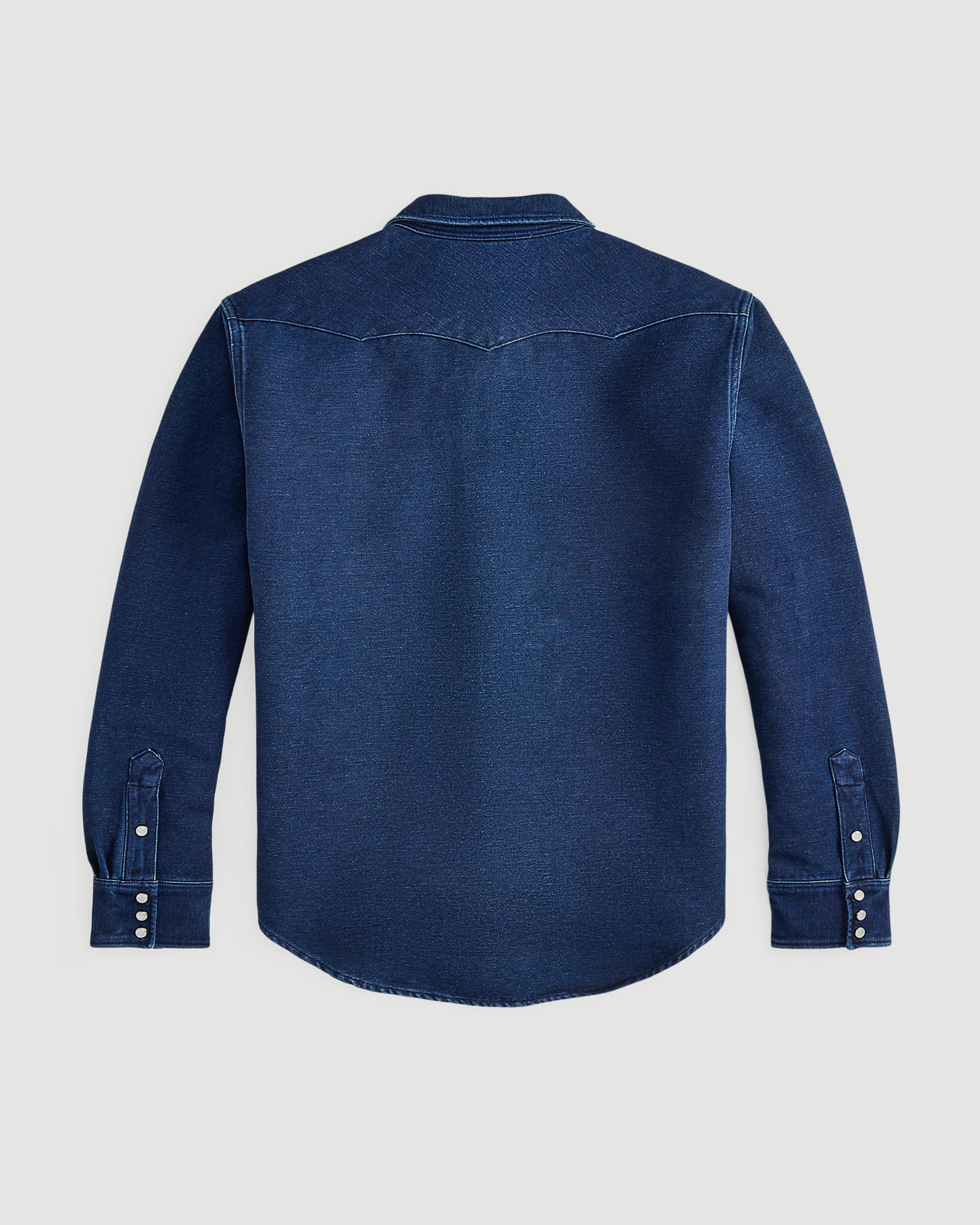 RRL Buffalo West Long Sleeve Sport Shirt Indigo T-shirt L/S Men