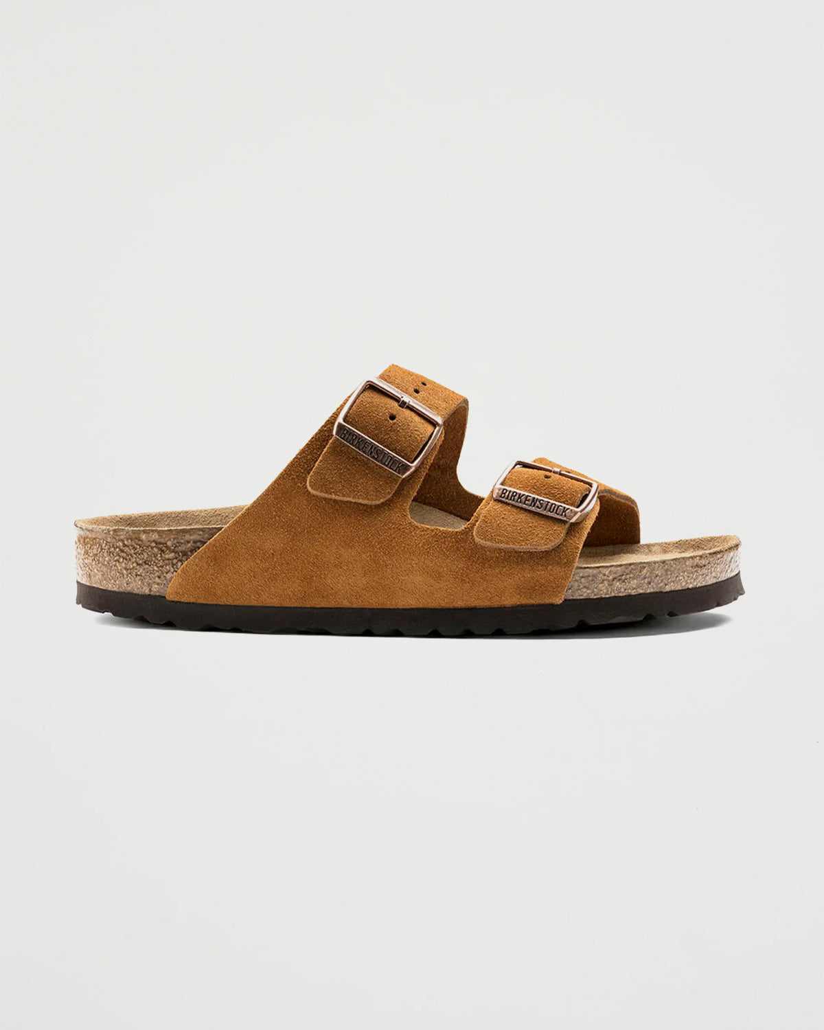 Birkenstock Arizona Suede Mink Shoes Leather Unisex