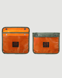 Porter Yoshida Tanker Short Helmet Bag (S) Sage Green Bags Unisex