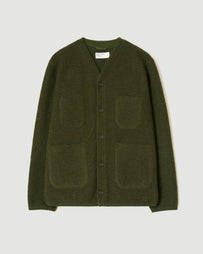 Universal Works Cardigan Olive Knitwear Men