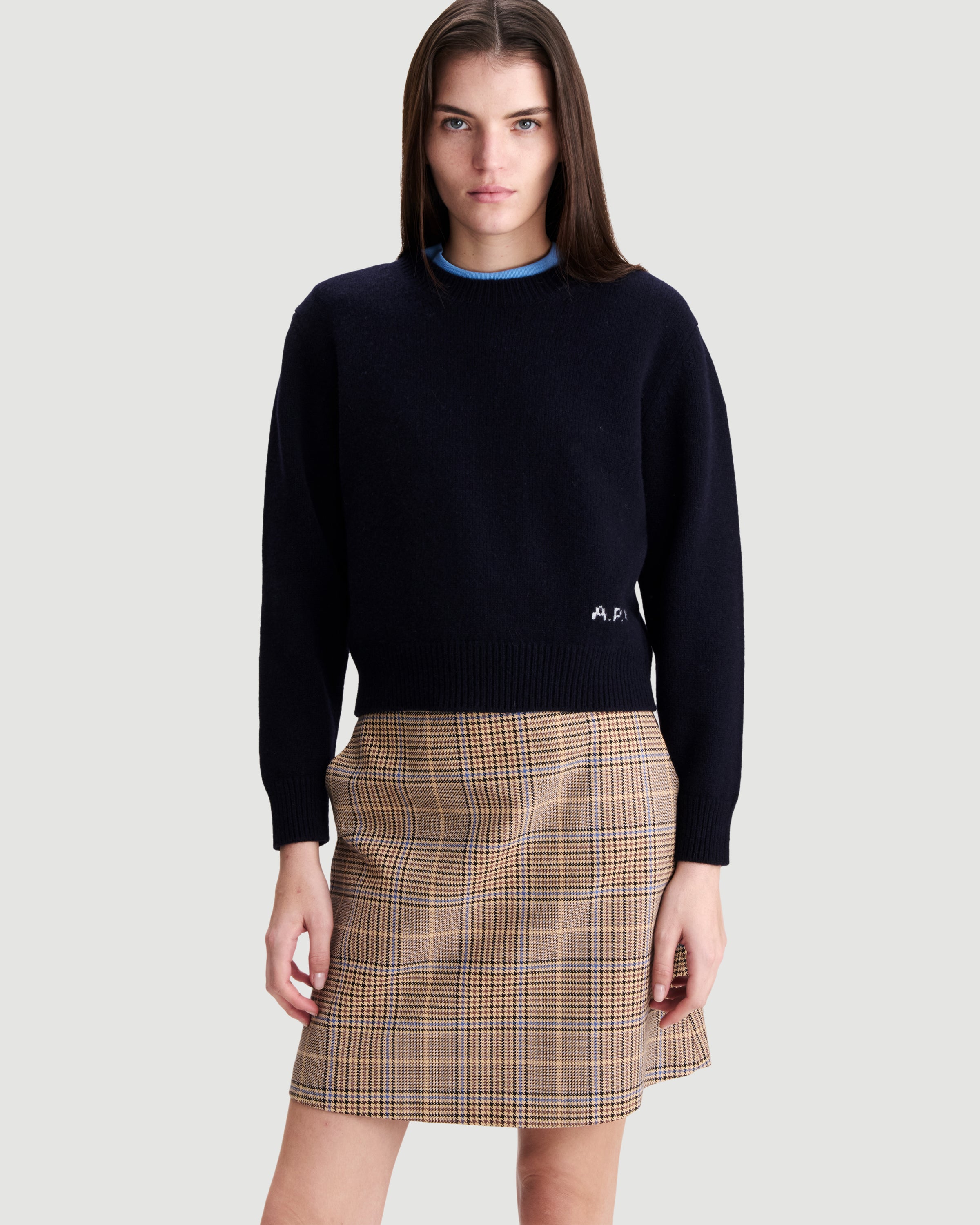 A.P.C. Pull Anna Dark Navy Knitwear Women