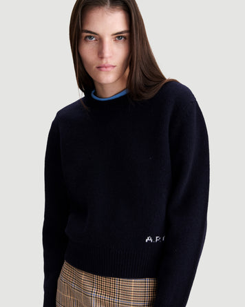 A.P.C. Pull Anna Dark Navy Knitwear Women