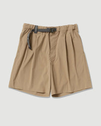 and wander UV cut stretch short pants (M) Beige Shorts Men