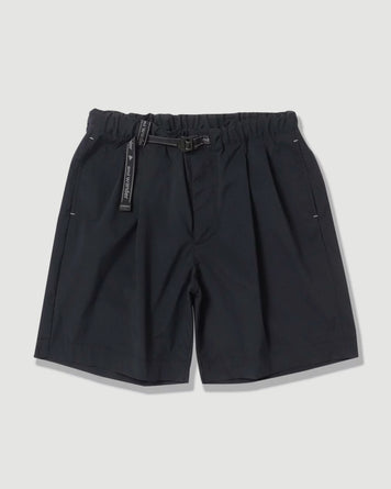 and wander UV cut stretch short pants (M) Black Shorts Men