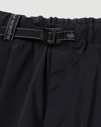 and wander UV cut stretch short pants (M) Black Shorts Men