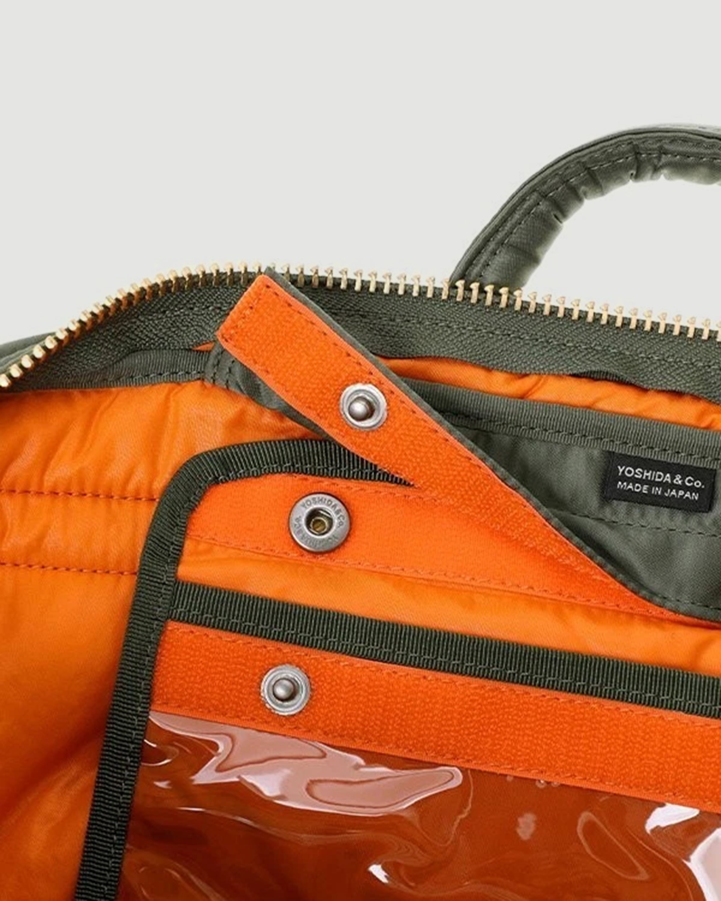 Porter Yoshida Tanker 2Way Document Bag Sage Green Bags Men