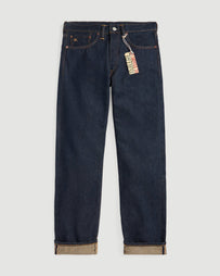 RRL Straight Fit Once Washed Denim Men