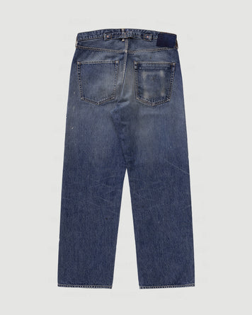 Visvim Social Sculpture 01 Wide Damaged 47 Denim Men