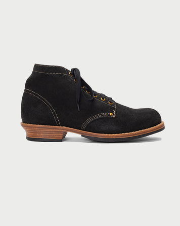 Visvim Brigadier Boots Folk Black Suede Shoes Sneakers Unisex