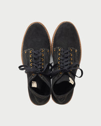 Visvim Brigadier Boots Folk Black Suede Shoes Sneakers Unisex