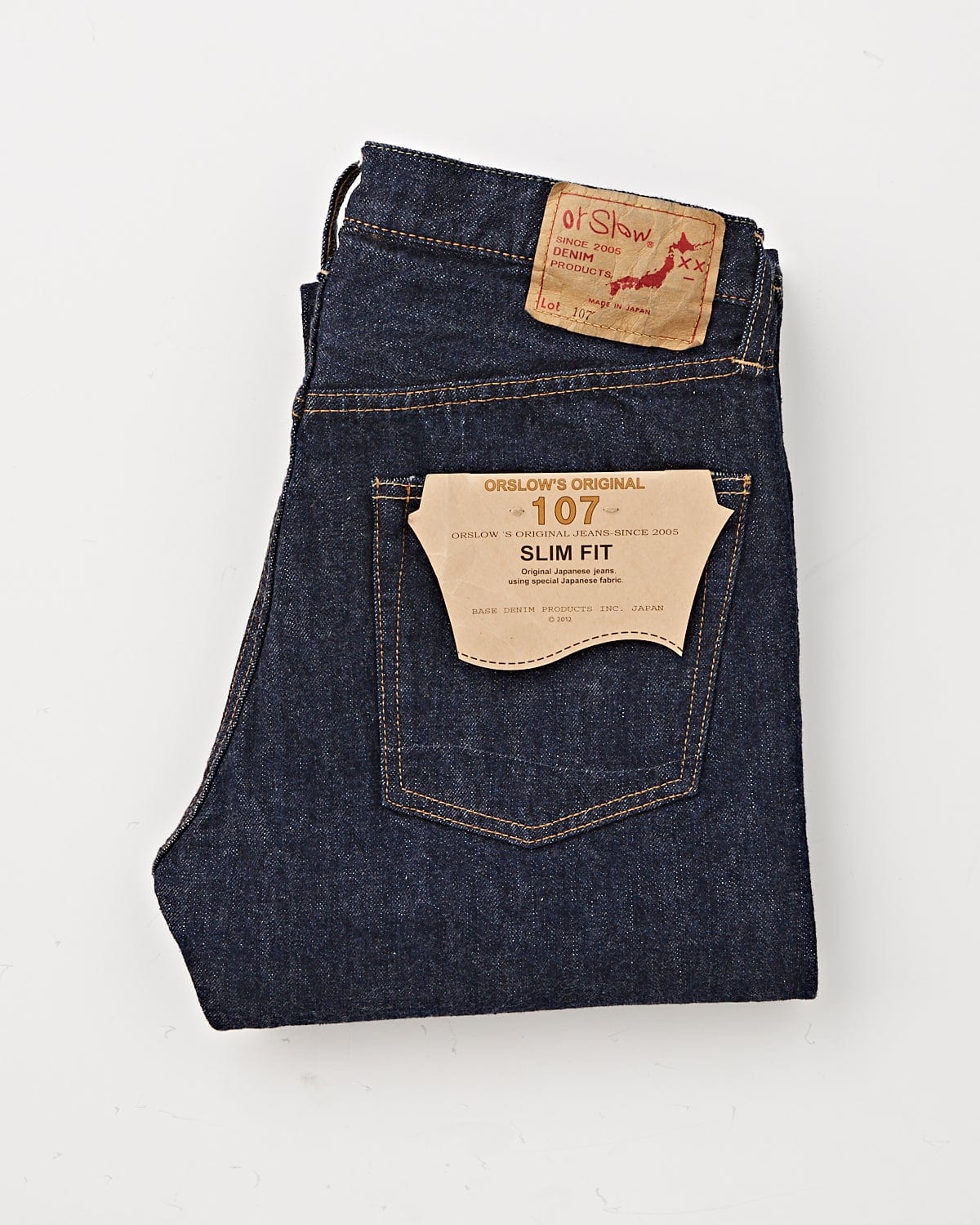 OrSlow 107 One Wash Denim Men