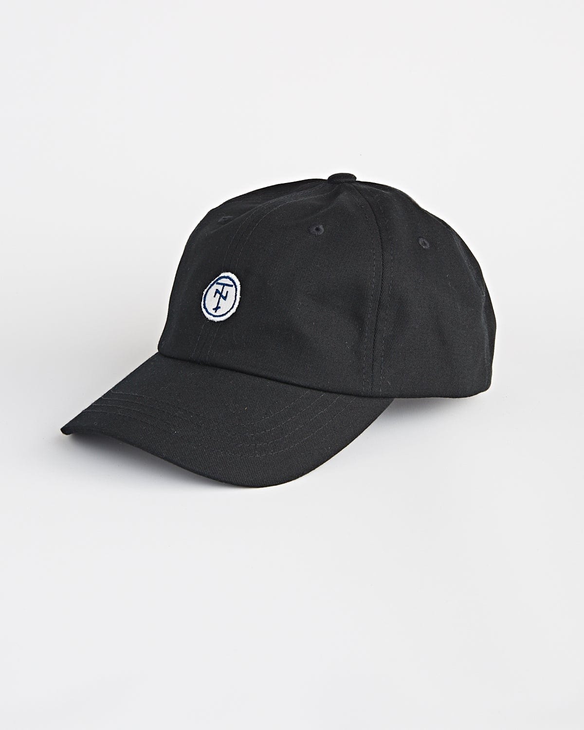 Tenue. Grand Slam Cap Black Strapback Headwear Unisex One Size