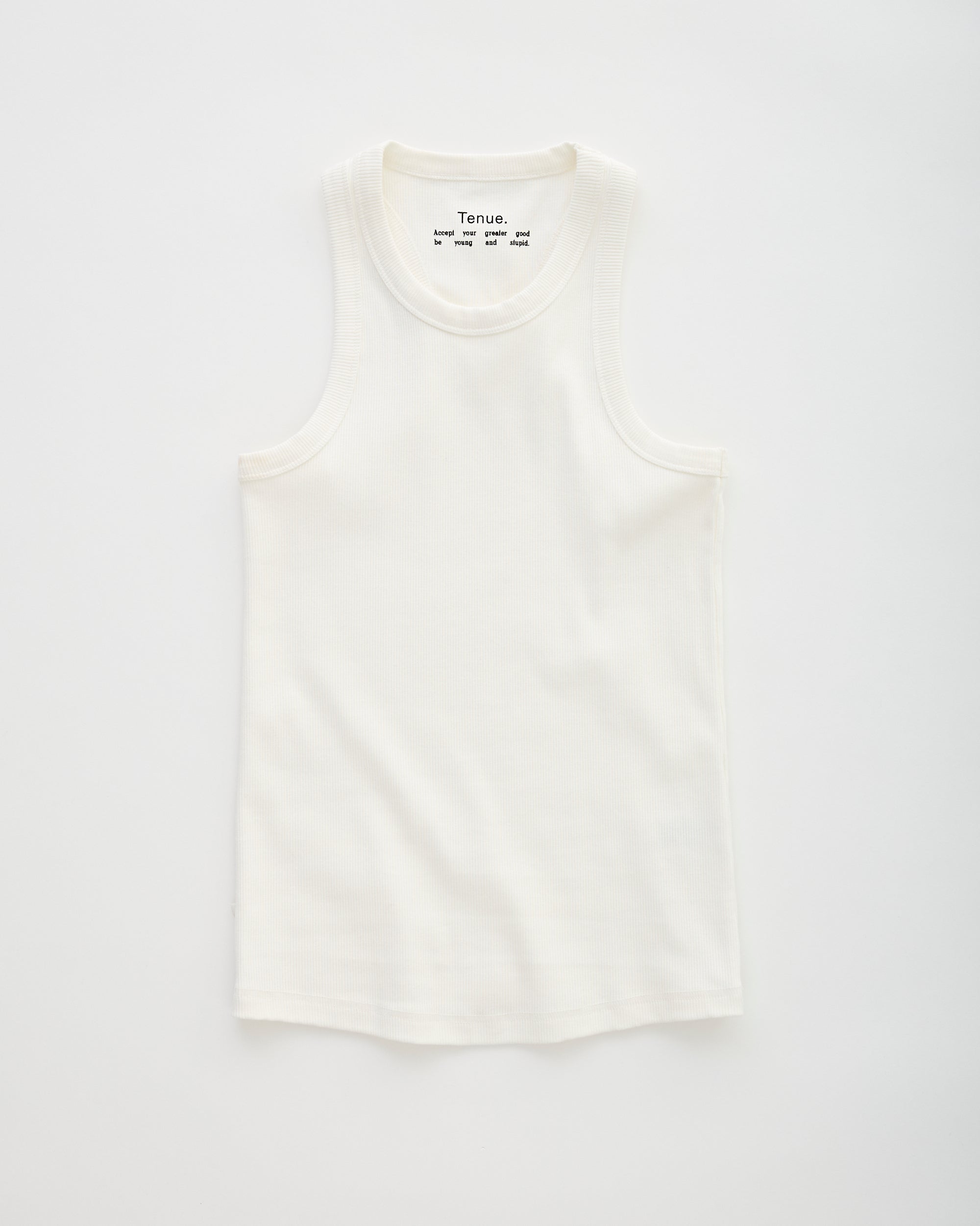 Tenue. Hailey Vintage White T-shirt S/S Women
